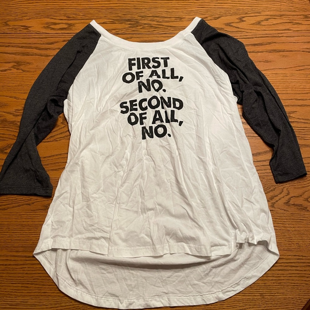 Torrid 3/4 Baseball Tee